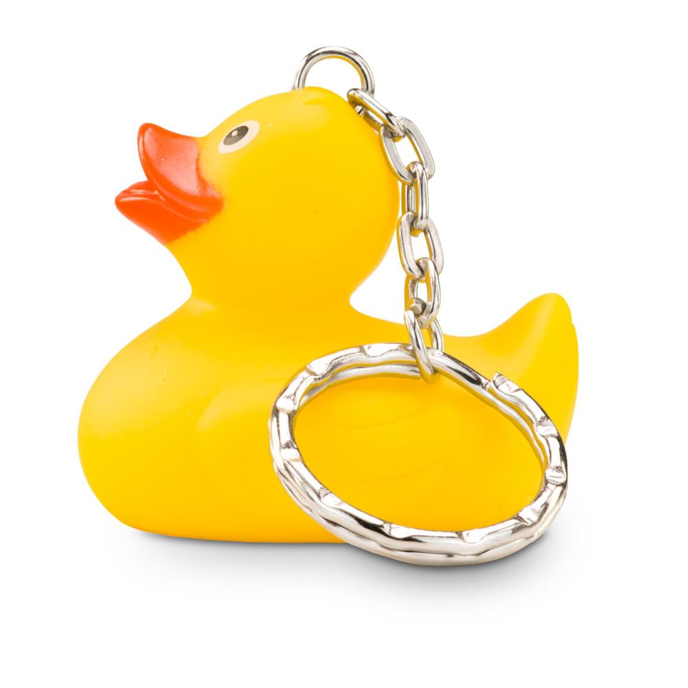 Werbeente Emma XS mit Schlüsselanhänger, ca. 5 cm