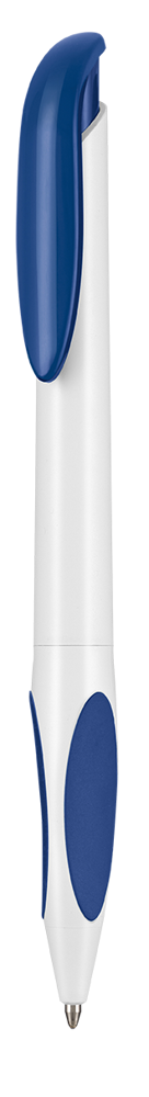 Kugelschreiber ATMOS - weiss/azur-blau