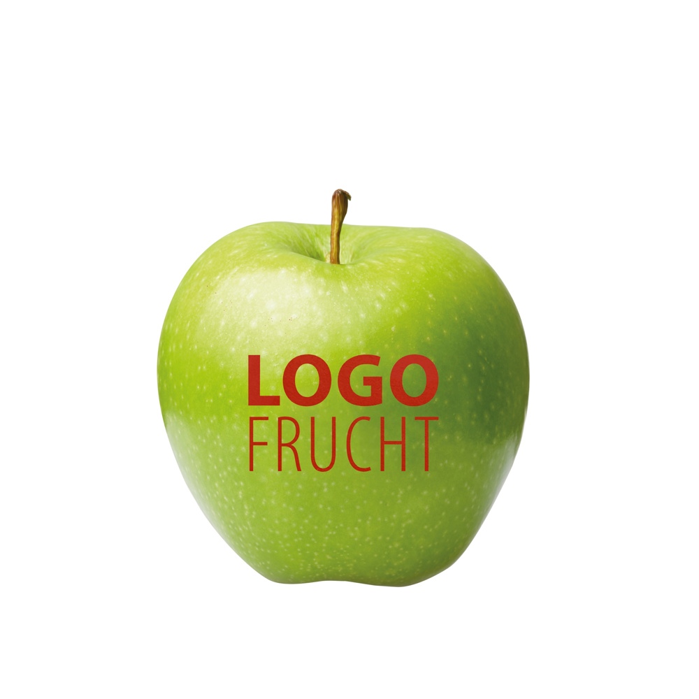 LogoFrucht Apfel grün - rot