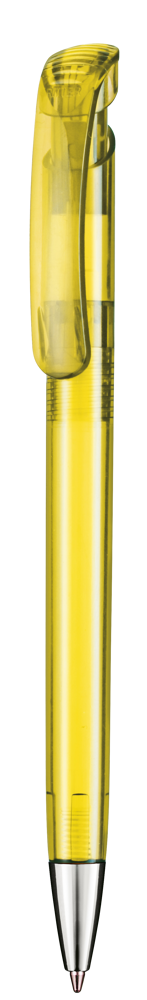 Kugelschreiber BONITA TRANSPARENT - ananas-gelb TR/FR