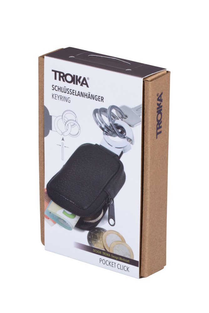 TROIKA Schlüsselanhänger POCKET CLICK