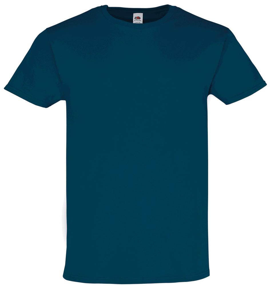614220 - Iconic 195 T-Shirt (vorher: Ringspun Premium T-Shirt) - Mountain Blue