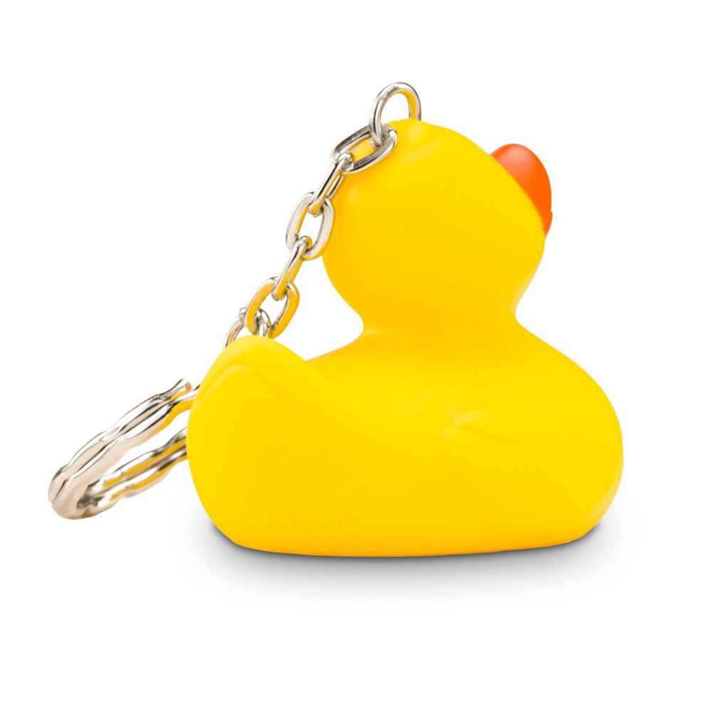 Werbeente Emma XS mit Schlüsselanhänger, ca. 5 cm