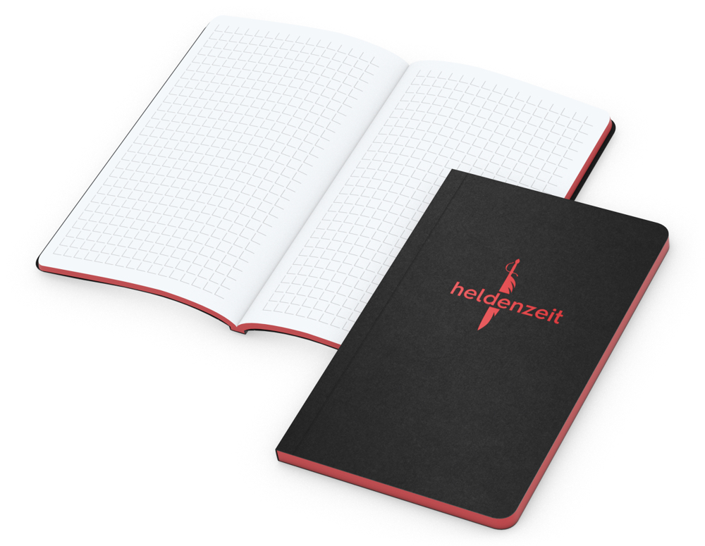 Notizbuch Tablet-Book Slim Bestseller - schwarz