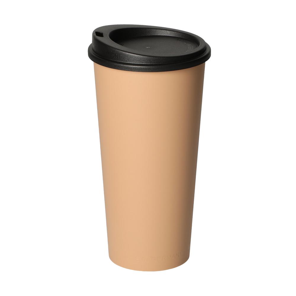 Kaffeebecher "ToGo", 0,4 l - beständiges braun/schwarz