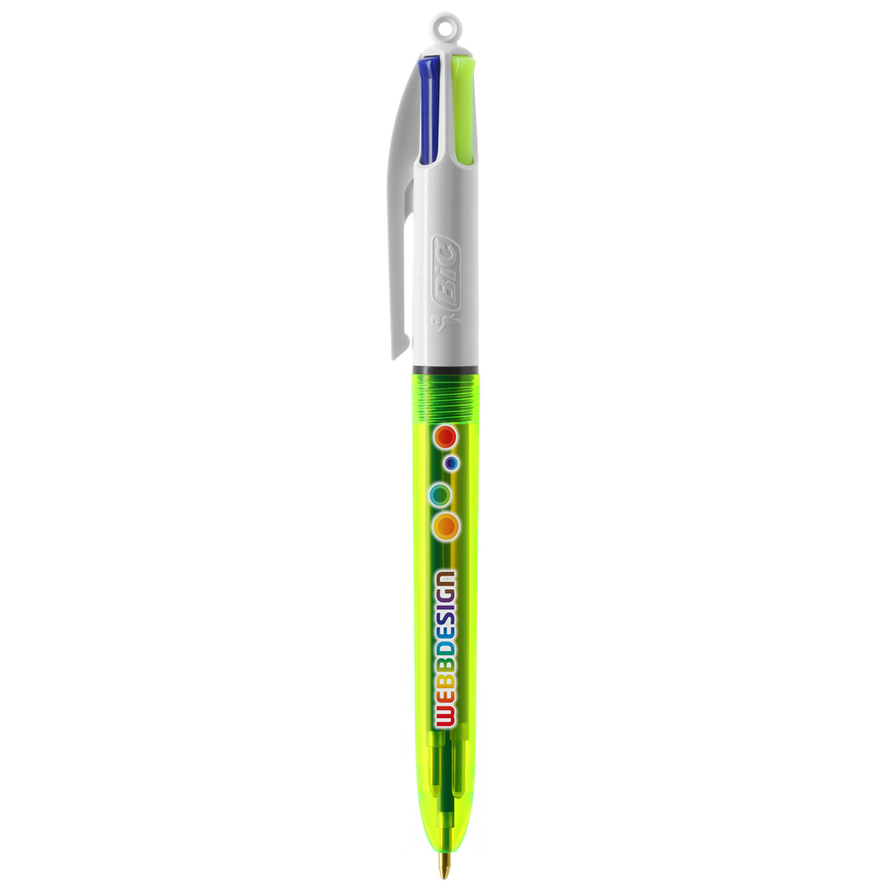 BIC® 4 Colours Fluo Kugelschreiber