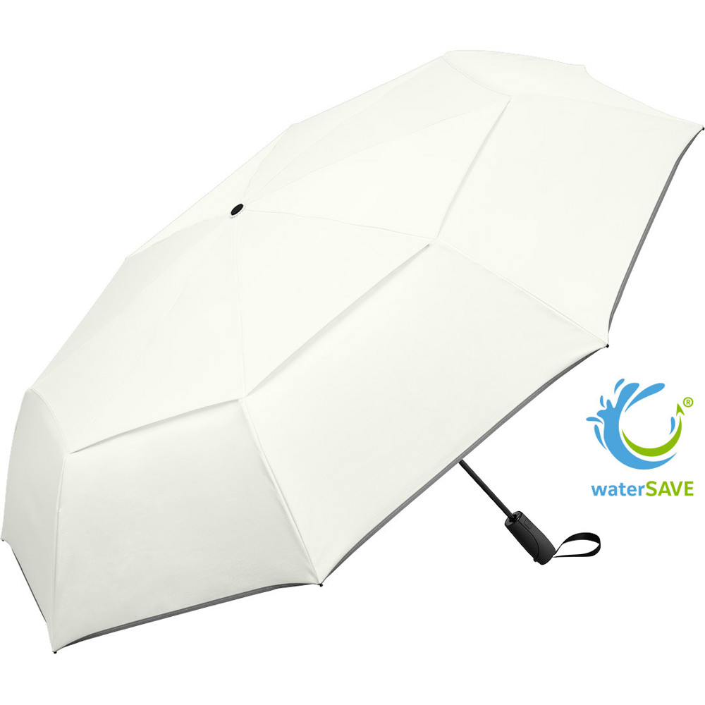 5602 AOC-Gäste-Taschenschirm Jumbomagic® Windfighter® 2.0 - naturweiß wS