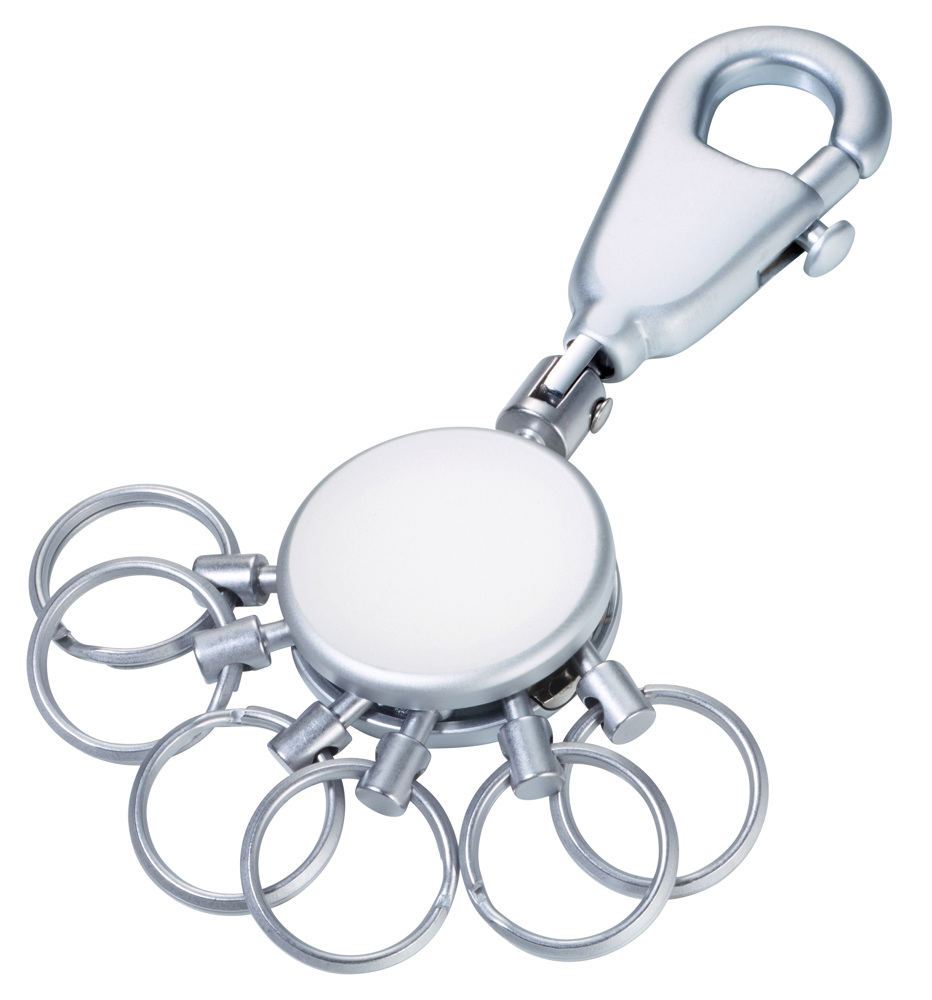 TROIKA Schlüsselanhänger - grau