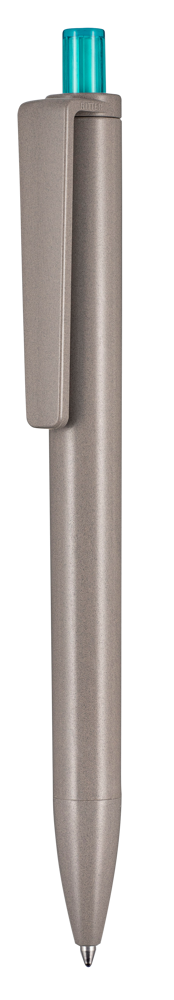 Kugelschreiber ALGO-PEN - algo-braun/türkis TR/FR