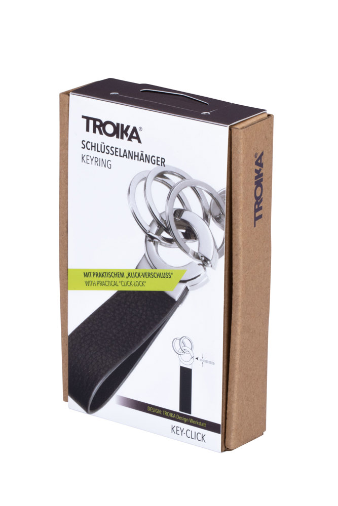 TROIKA Schlüsselanhänger KEY-CLICK