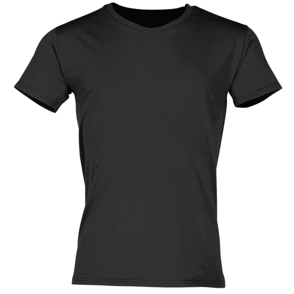 614420 - Iconic 150 V-Neck T-Shirt, schwarz, 4XL