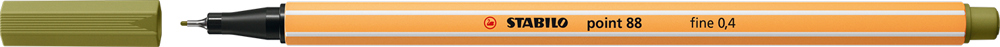 STABILO point 88 Fineliner - schlammgrün