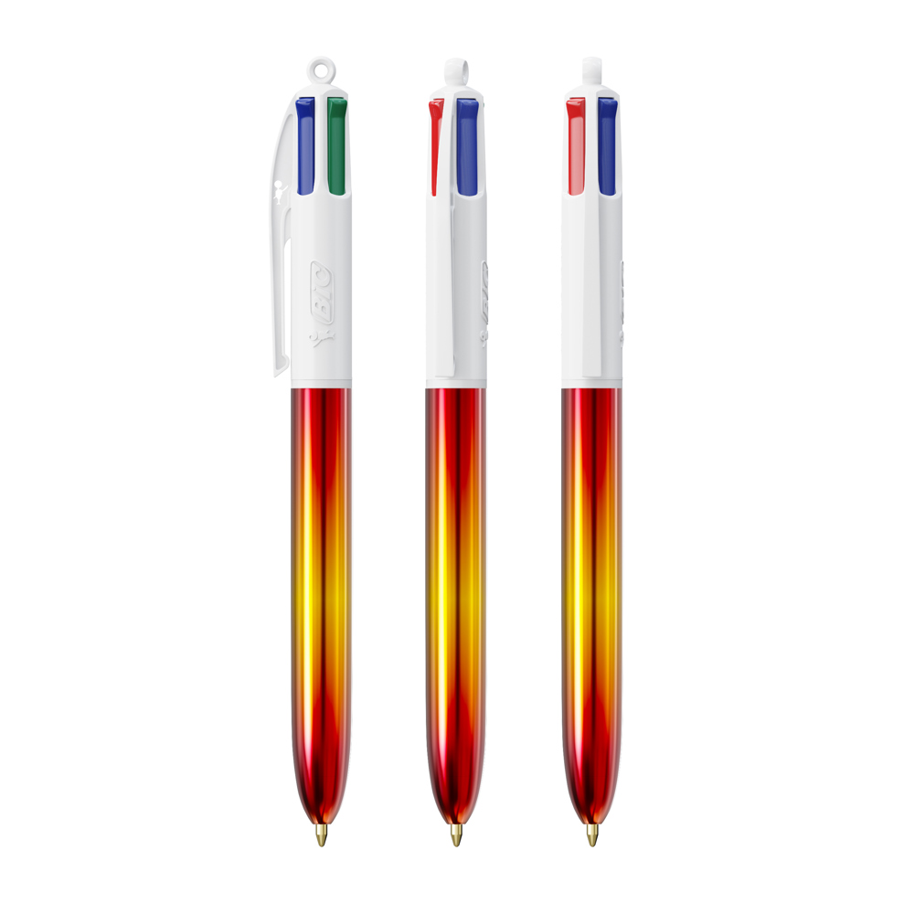 BIC® 4 Colours® Flags Collection - Rot - Gelb - Rot