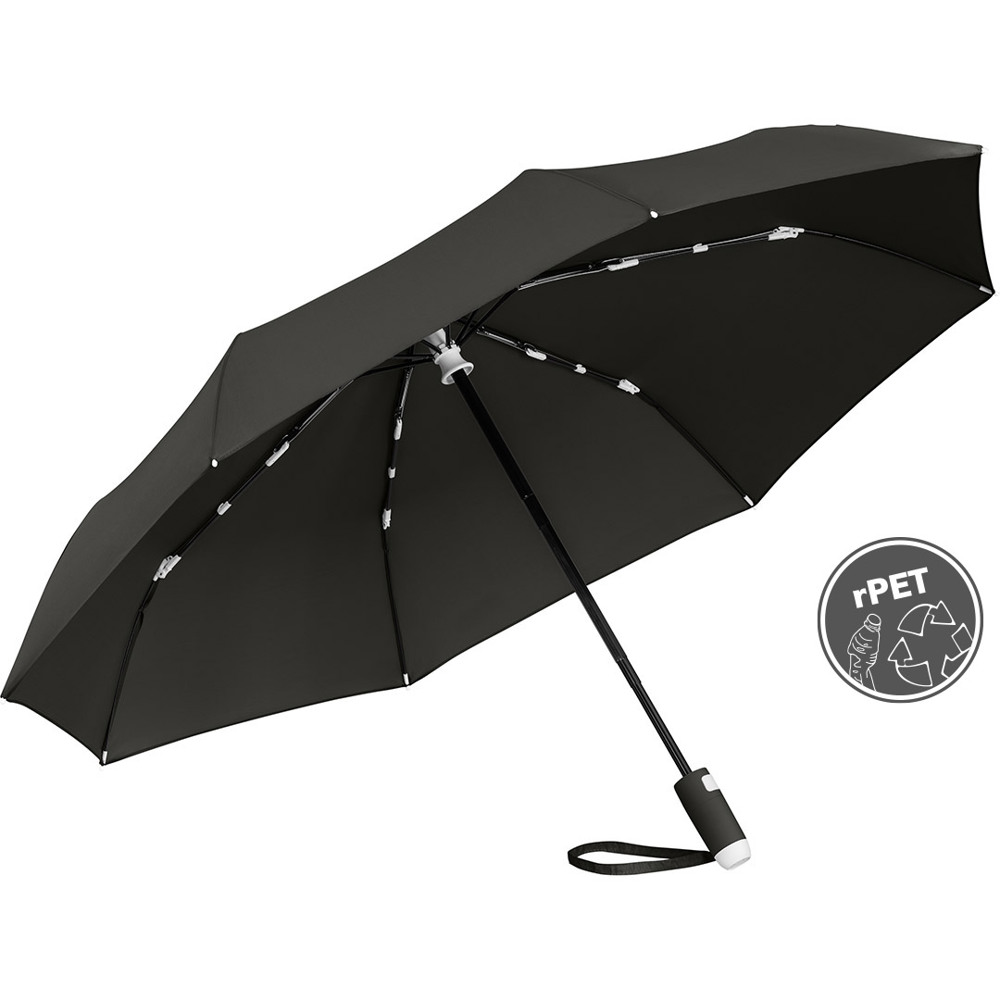 5444 AOC-Taschenschirm FARE® Whiteline - schwarz