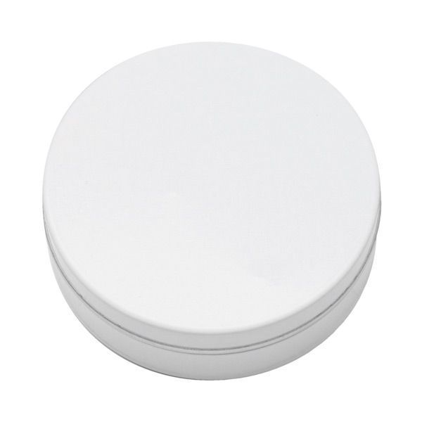 XS-Taschendose mit XS-Bären Company-Fruchtbonbons - weiß-glänzend