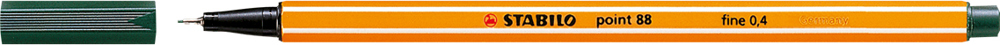 STABILO point 88 Fineliner - olivgrün