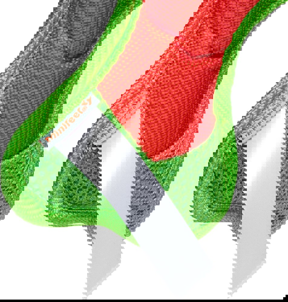 Hundespielzeug Flying Triple, orange/grün, S