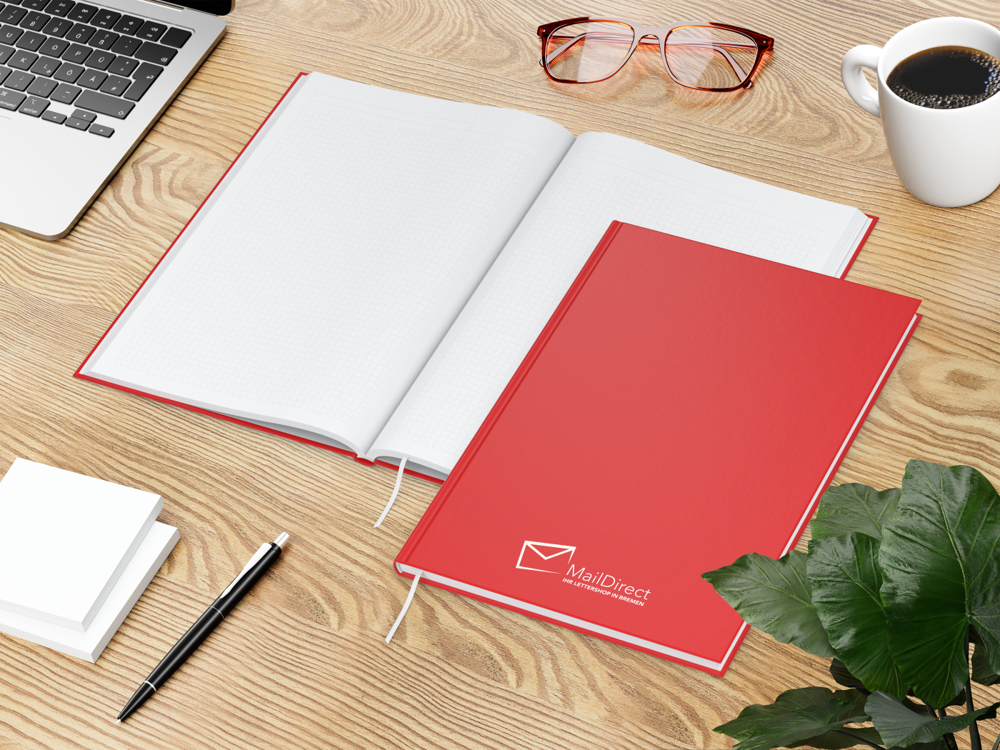 Notizbuch Note-Book EXPRESS, A4, rot