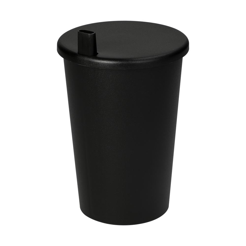 Trinkbecher "Splash" - schwarz