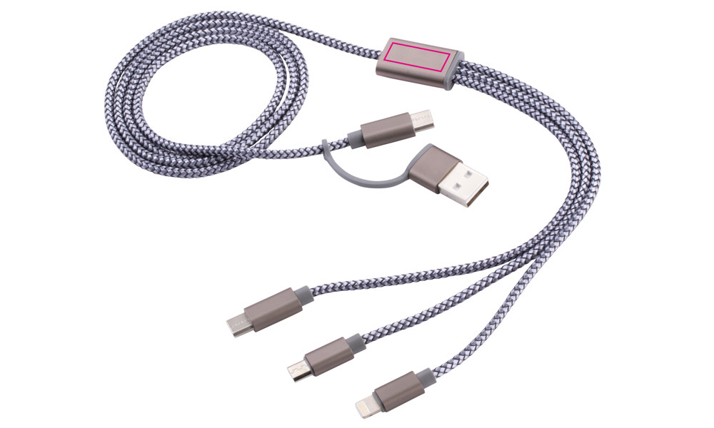 TROIKA Ladekabel TROIKA DREIZACK