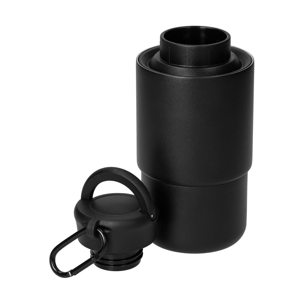 Edelstahlbecher mit Karabiner "Trail"