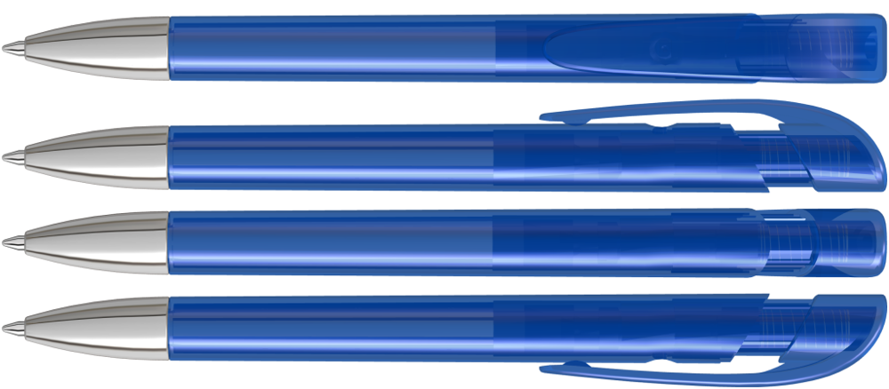 YES transparent SI, dunkelblau