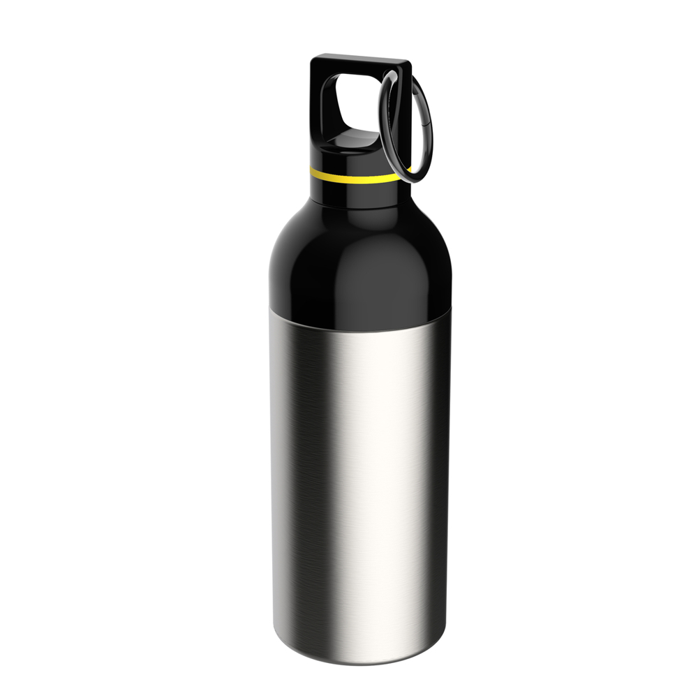 Trinkflasche RETUMBLER-DUIX STEEL - gelb, silber