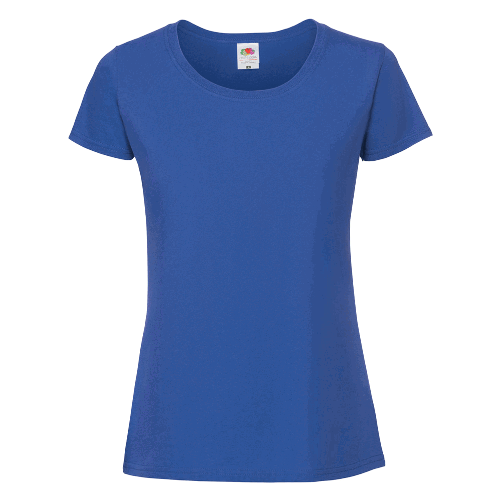 614240 - Ladies Iconic 195 T-Shirt (zuvor: Ladies Ringspun Premium T-Shirt) - royal