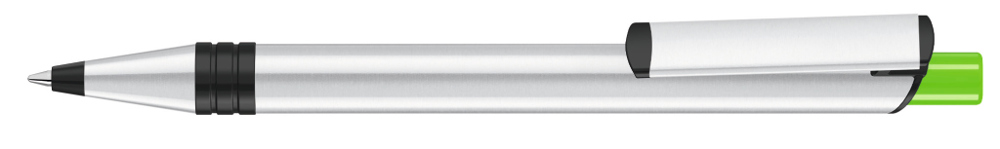 RECYCLED PET PEN ALUMA - mittelgrün