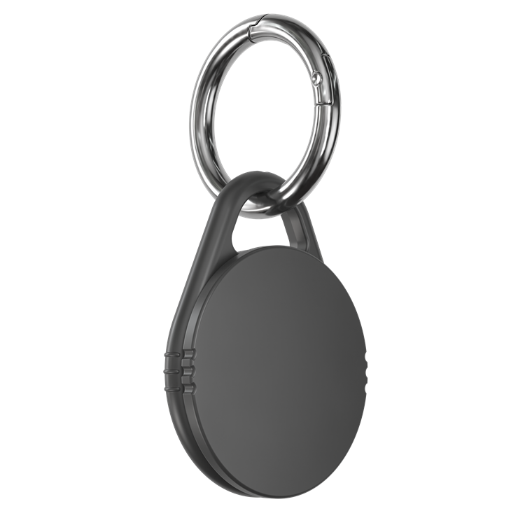 Schlüsselanhänger RITTER-CLICK DESIGN M mit Metall-Karabiner - schwarz