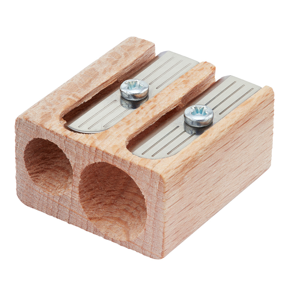 Doppel-Anspitzer – Nachhaltiges Holz