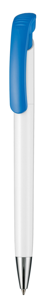Kugelschreiber BONITA - weiss/himmel-blau