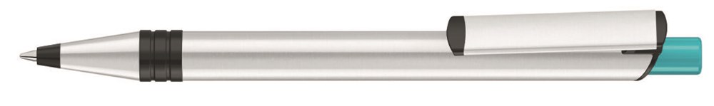 RECYCLED PET PEN ALUMA - petrol