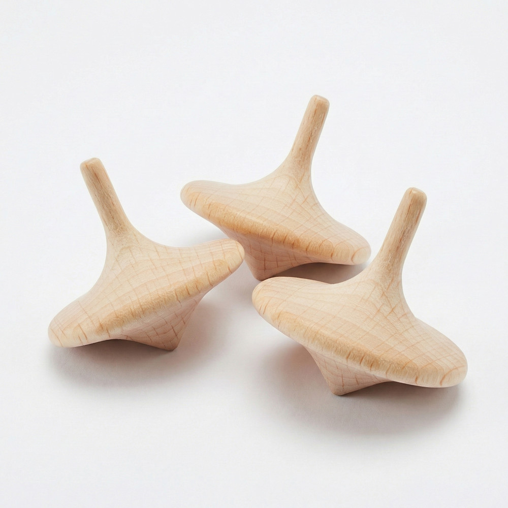 Wooden Spinning Top – Sustainable Timber
