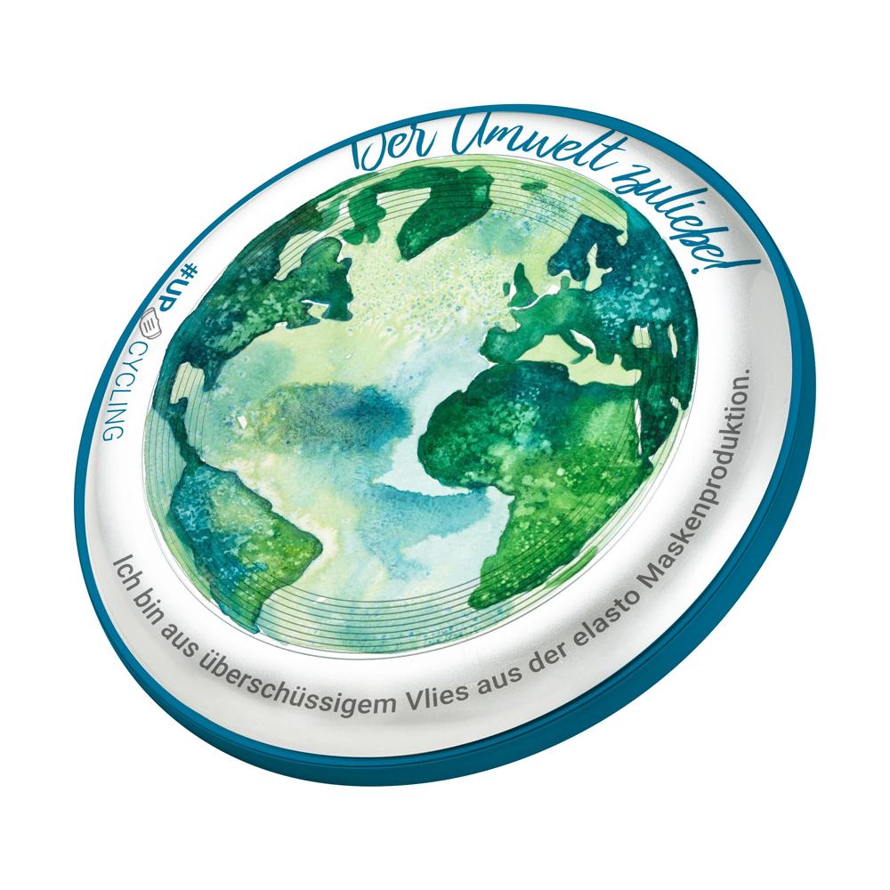 Wurfscheibe "Space Flyer 22", upcycling