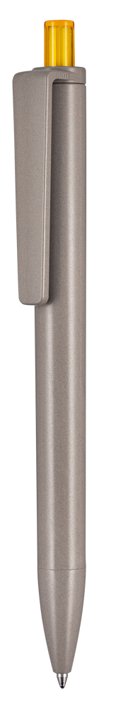 Kugelschreiber ALGO-PEN - algo-braun/mango-gelb TR/FR