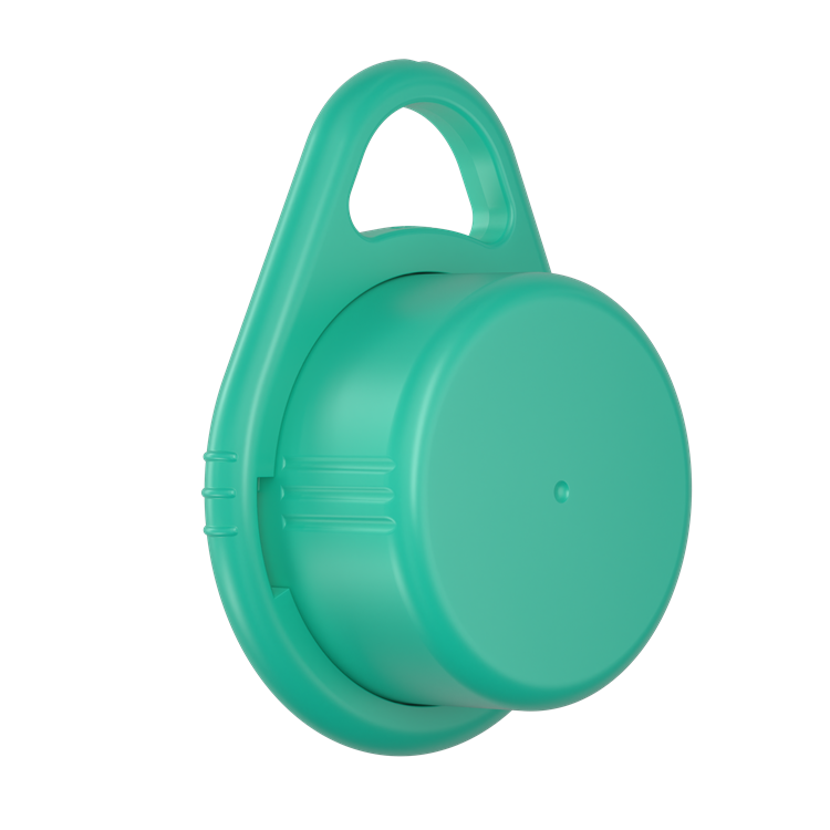 Schlüsselanhänger RITTER-CLICK BOX - türkis PMS 3265