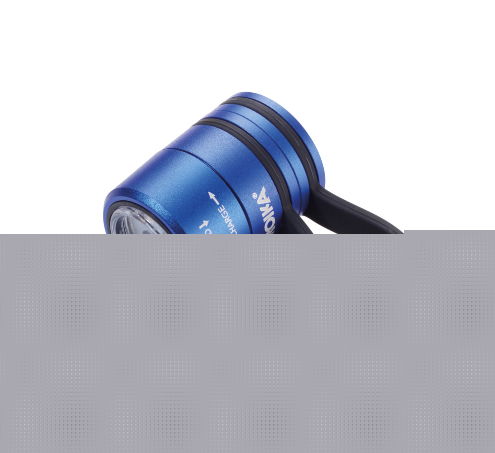 TROIKA Taschenlampe - blau, schwarz