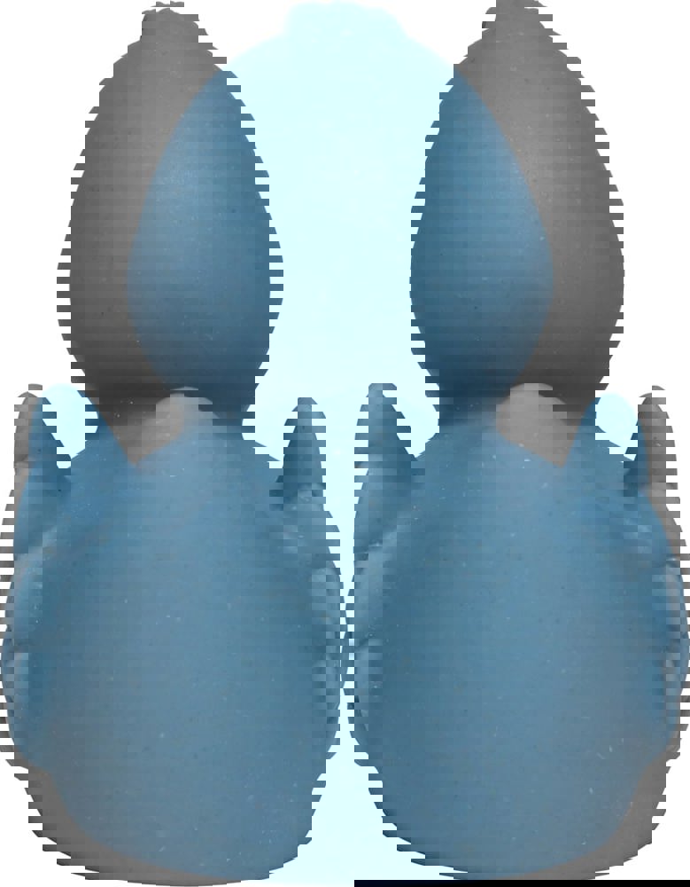 Weizen-Ente, klassik, blau, 7,5 cm