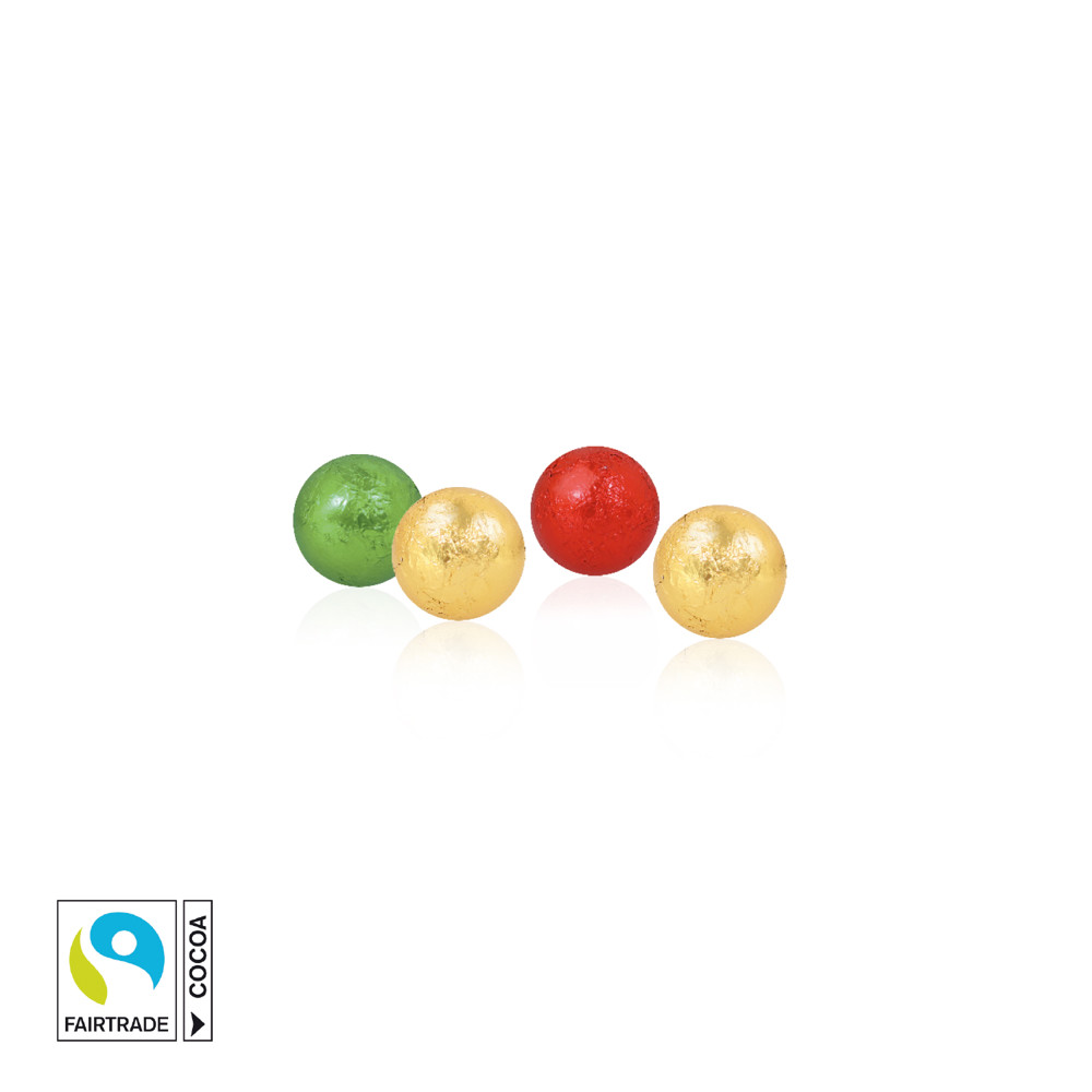 Adventskalender "Stern" mit Fairtrade® Schokolade, Inlay aus Papier