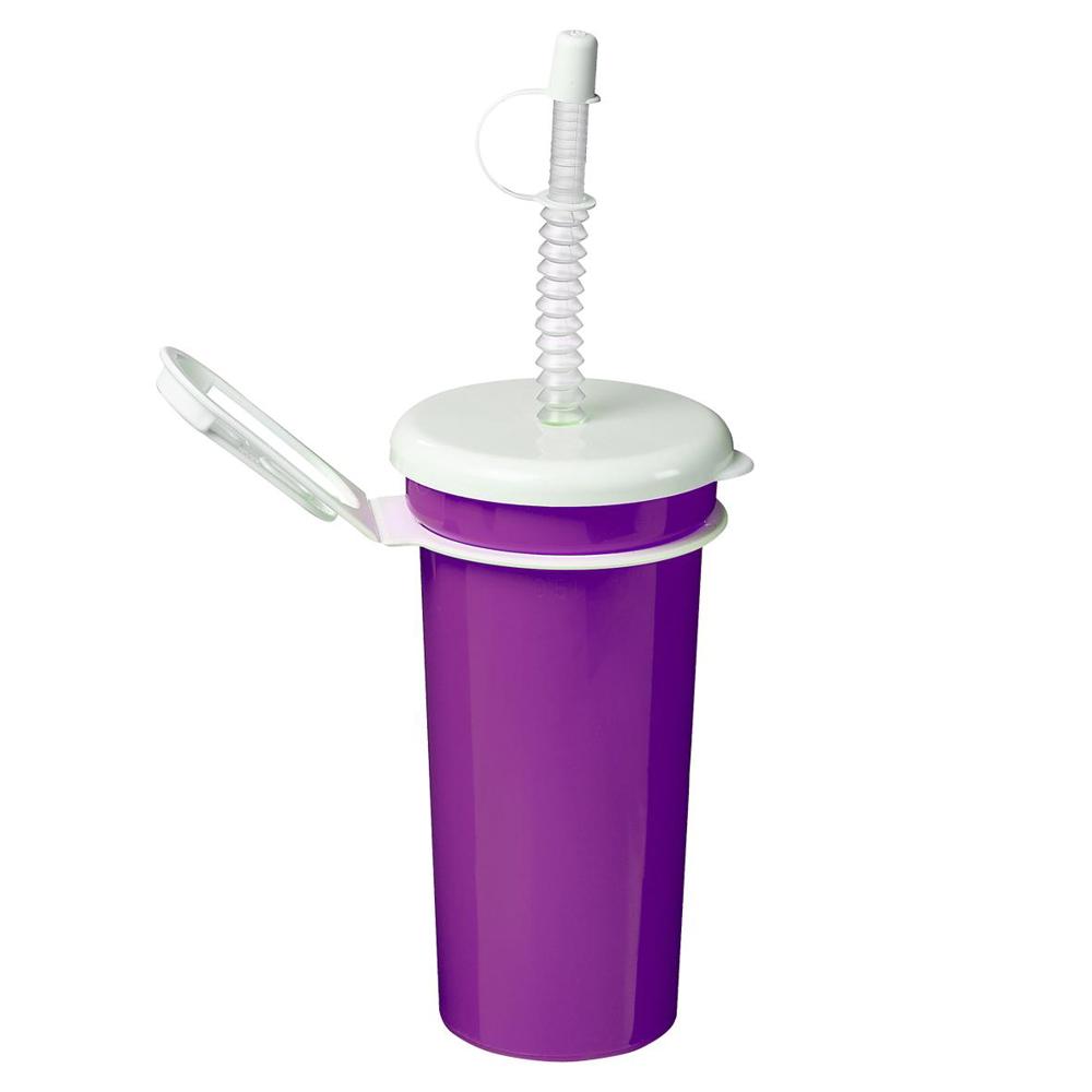 Trinkbecher "Take Away" 0,5 l - lila