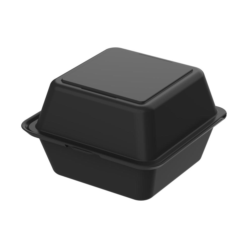 Burgerbox "ToGo" - schlichtes schwarz