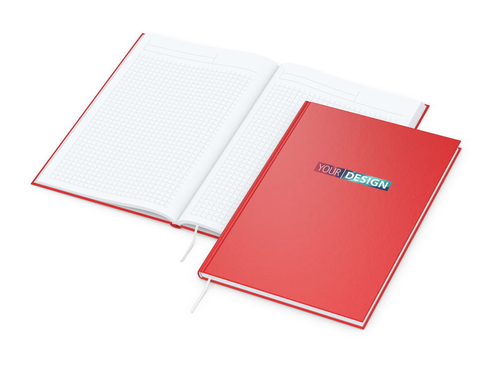Notizbuch Note-Book Express, A4, rot