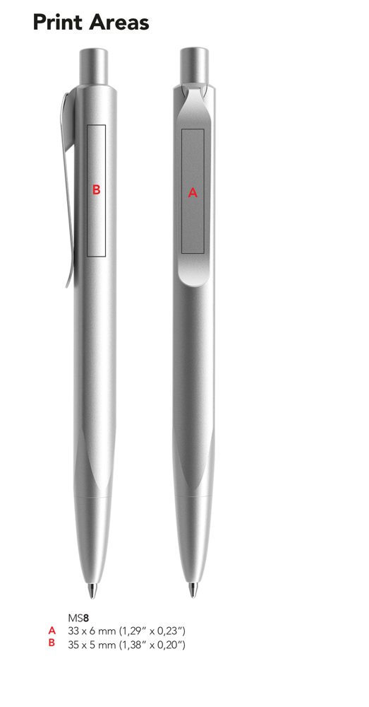 Prodir MS8 MetalCanyonOrange