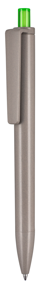 Kugelschreiber ALGO-PEN - algo-braun/gras grün TR.