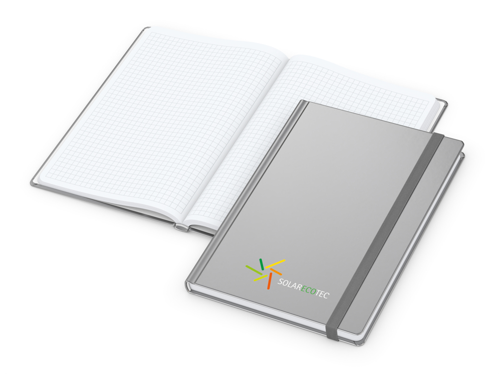 Notizbuch Easy-Book Comfort EXPRESS, silber