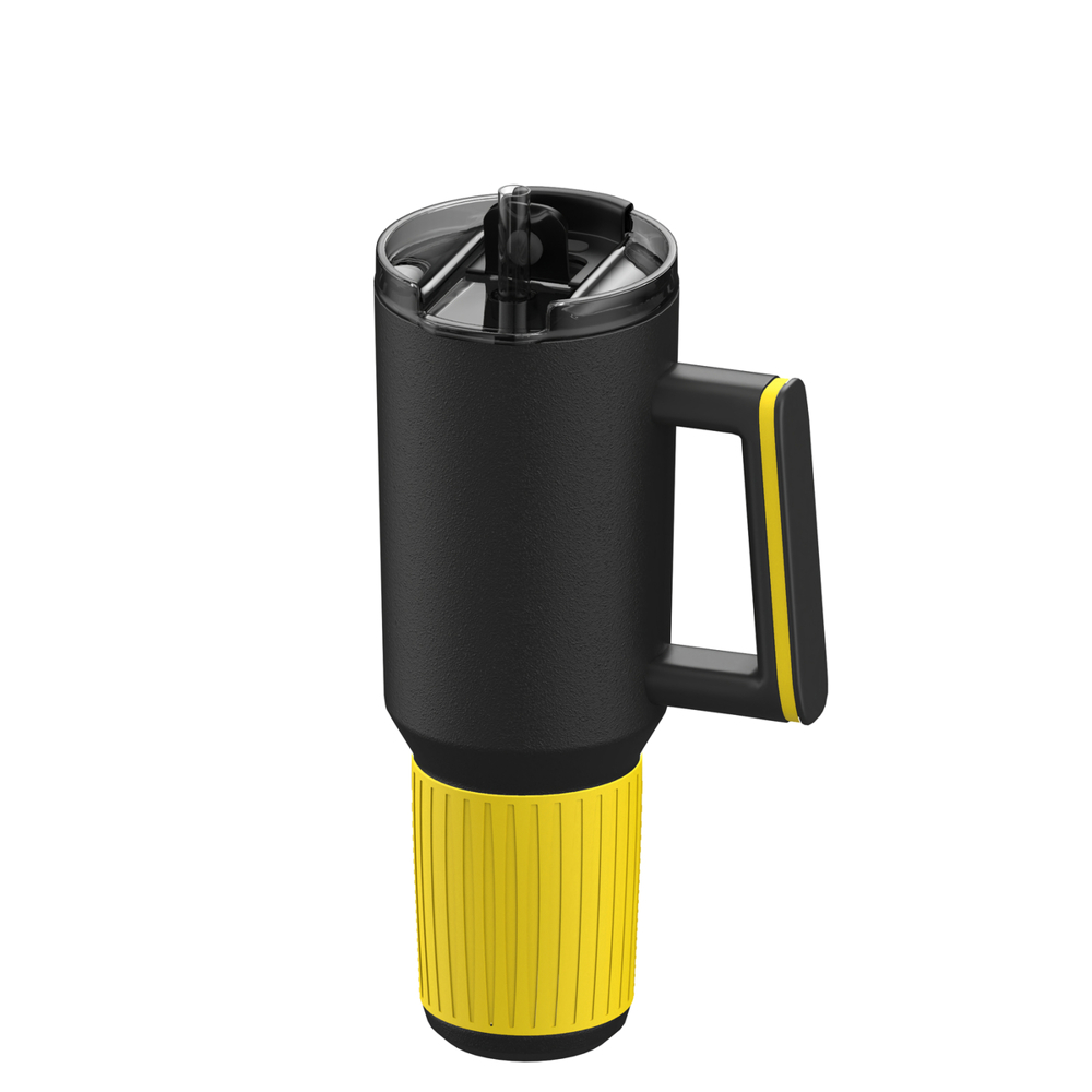 Thermobecher RETUMBLER-myKINGS CANYON 900 - gelb, schwarz