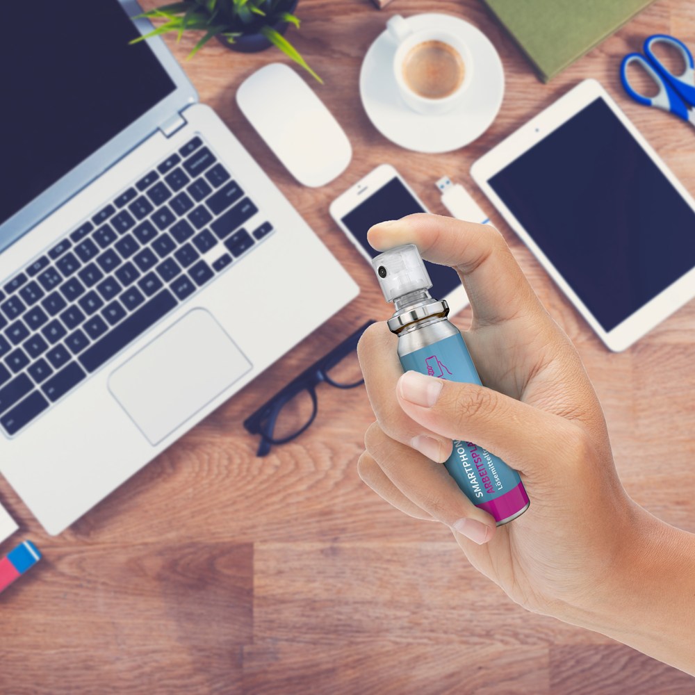 Smartphone & Arbeitsplatz-Reiniger, 20 ml, Body Label