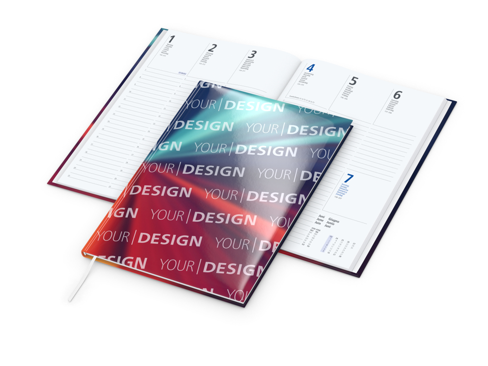 Wochenkalender Media, glänzend