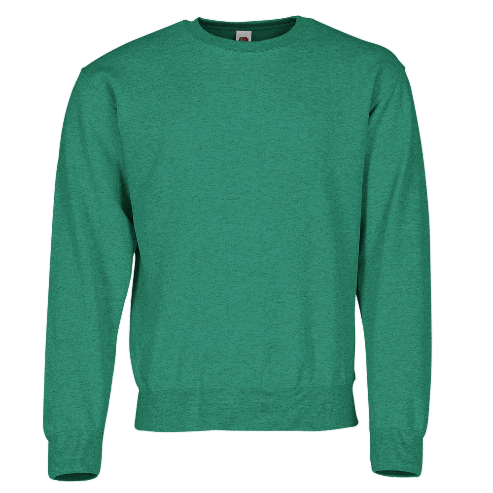 622020 - Classic Set-In Sweat, retro grün meliert, XL